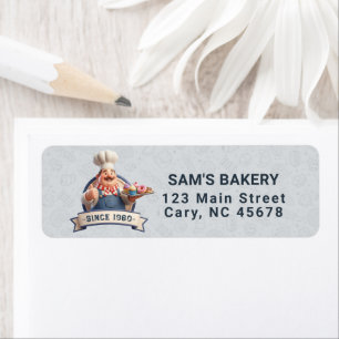 Bakery Store Pastry Chef Desserts Sweets Cake Shop Label