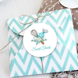 Bakery Sweet Classic Round Sticker