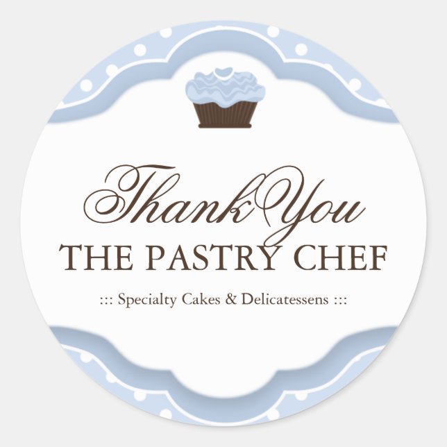 Bakery Thank You Stickers (Front)