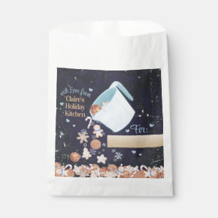 Bakery treat bags Christmas cookies personalized