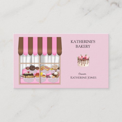 Bakery Window   Business Card