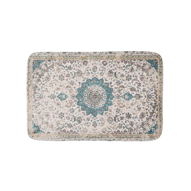 Bakhshaish Azerbaijan Northwest Persian Carpet Pri Bath Mat (Front)