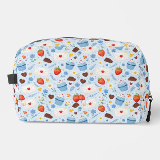 Baking and Sweets Pattern Dopp Kit