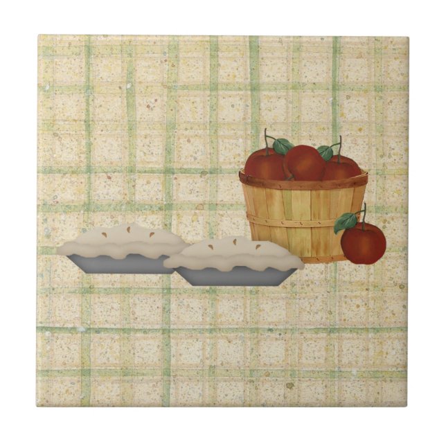 Baking Apple Pie Tile (Front)