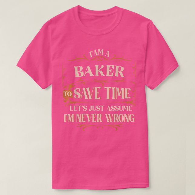 Baking Baker Cooking Cake Cupcake  T-Shirt (Design Front)