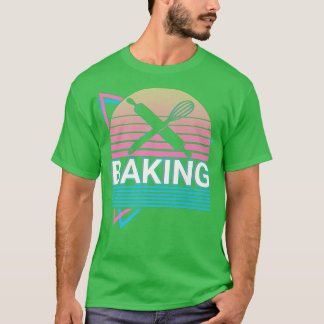Baking Baker Retro  T-Shirt