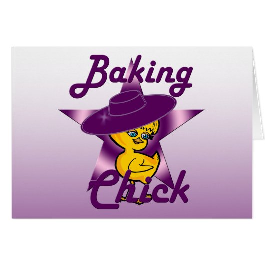 Baking Chick #9 Cards (Front Horizontal)