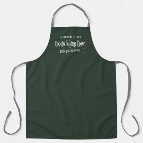 Baking Cookie Crew Apron