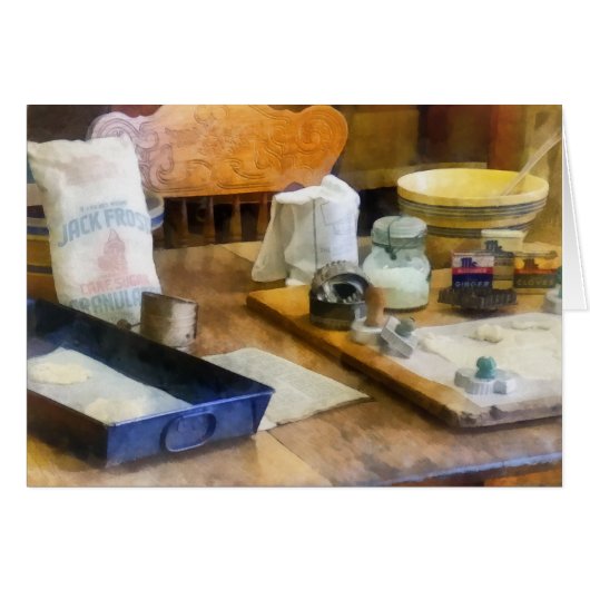 Baking Cookies (Front Horizontal)