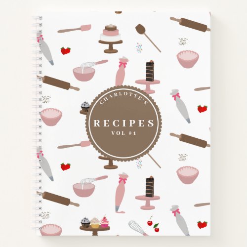 Baking  Cooking Supplies Bakery Cooking Recipe Notebook