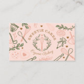  Baking & Cooking Utensil Cookie Bakery Business Card (Front)