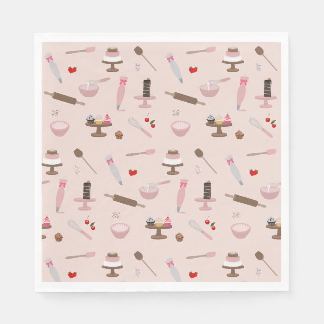 Baking & Cooking Utensils Bakery Cooking  Napkins (Front)