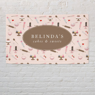 Baking & Cooking Utensils Bakery Shop Sign