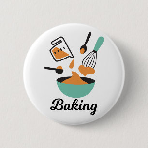 Baking Design For Bakers Button