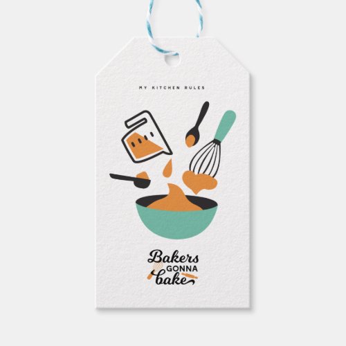 Baking Design For Bakers Gift Tags