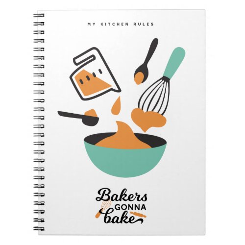 Baking Design For Bakers Notebook