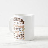 Baking Enthusiast and Dog Lover Gift Coffee Mug (Front Left)