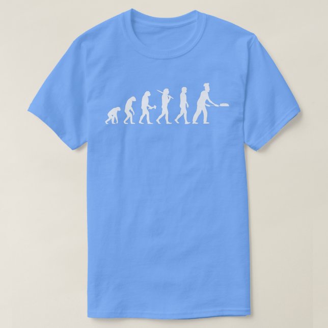 Baking Evolution Bakery Baker   T-Shirt (Design Front)