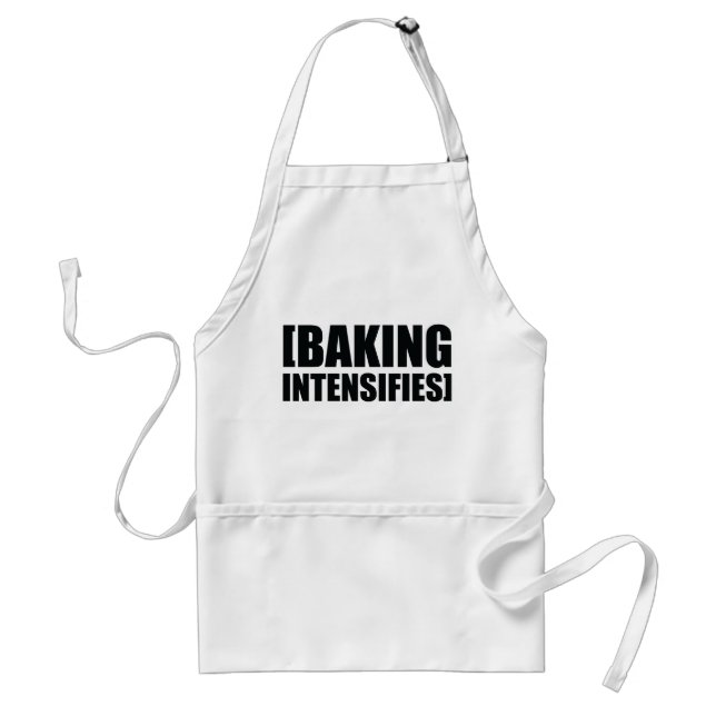 Baking Intensifies Apron (Front)