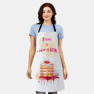 Baking Is A Labor of Love Apron