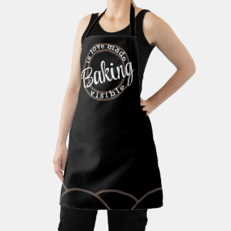 Baking is love made visible Apron