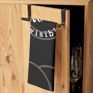 Baking is love made visible Kitchen Towel