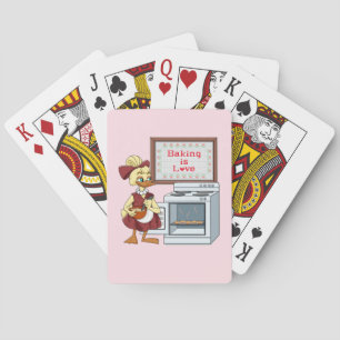 Baking is Love Poker Cards