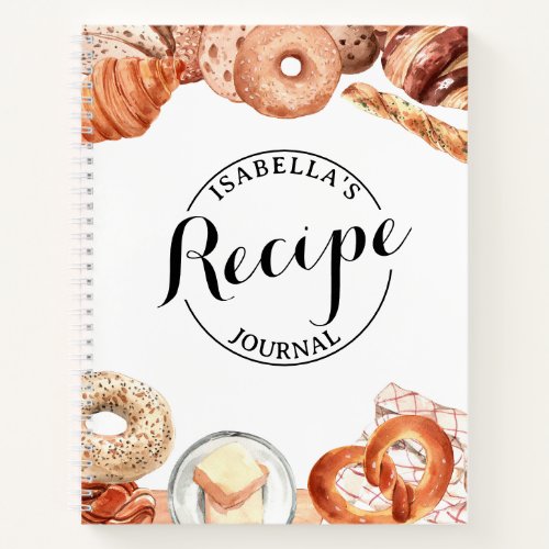 Baking Love Customizable Recipe Book