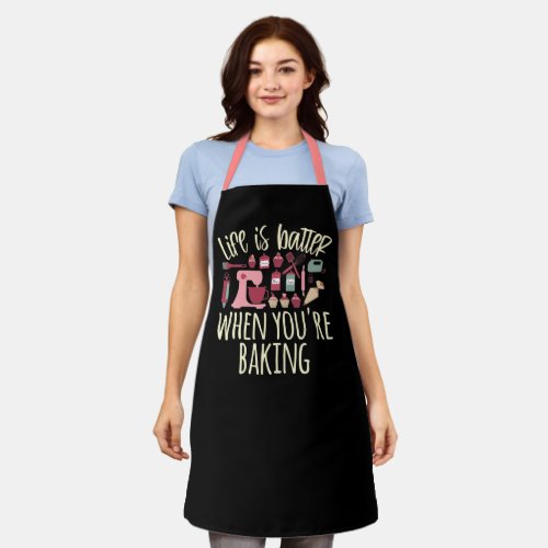 Baking Lover Cute Bakery Baking Lover Gift Apron