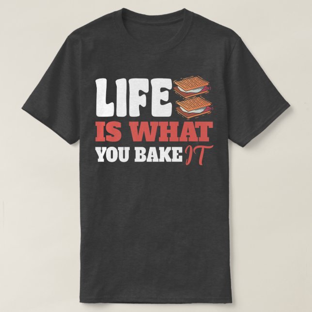 Baking Motif for Cake and Cookie bakers   564 T-Shirt (Design Front)