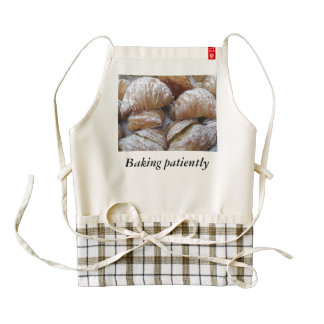 Baking Patiently Zazzle HEART Apron