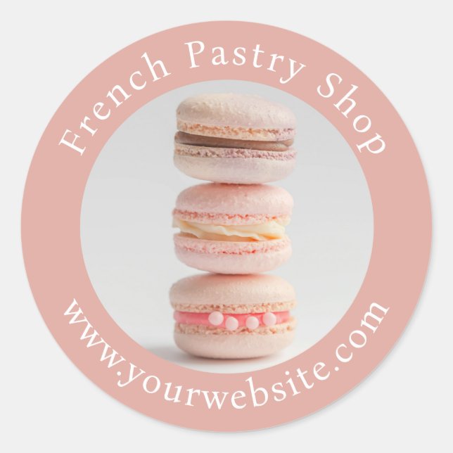 Baking photo Sticker (Front)