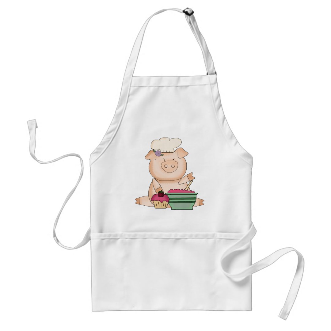 Baking Pig apron Zazzle