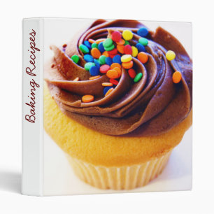 Baking recipes binder