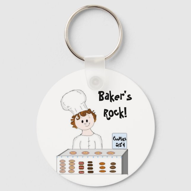 Baking Sale Keychain (Front)
