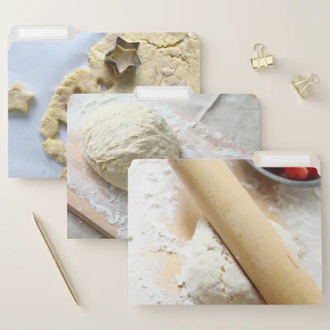 Baking scenes file folder | Zazzle