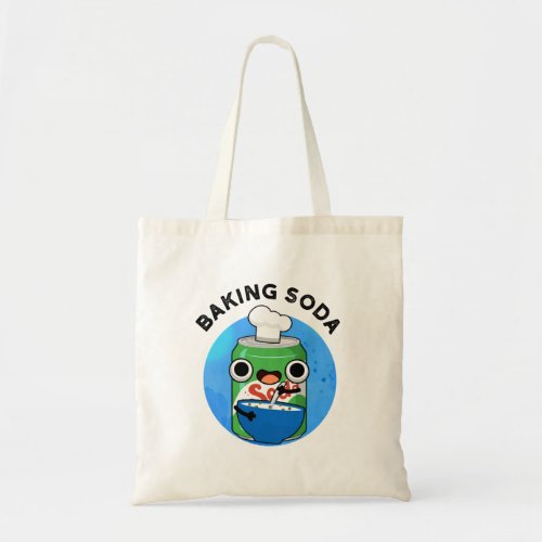 Baking Soda Funny Soda Pop Pun Tote Bag