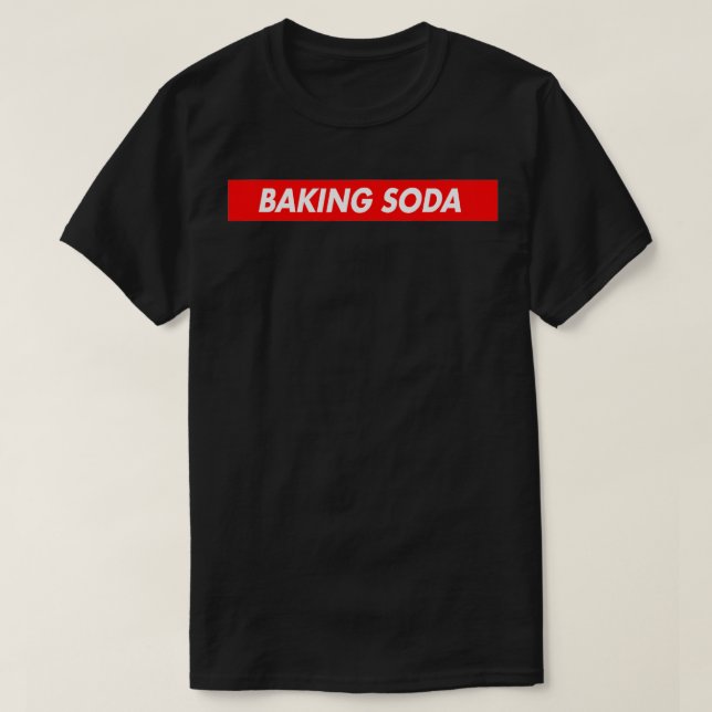 Baking Soda Red Bo Logo A1 Funny  T-Shirt (Design Front)