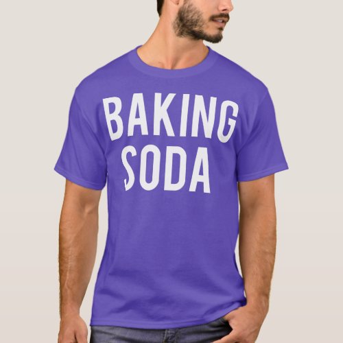 Baking Soda   White Text T_Shirt