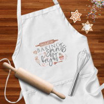 Baking Spirits Bright Apron