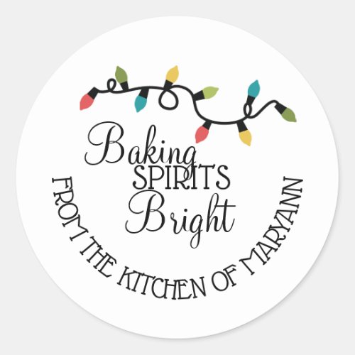 Baking Spirits Bright baked goods labels