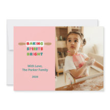 Baking Spirits Bright Christmas Cards