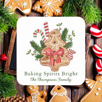 Baking Spirits Bright Christmas Tree Cookie 