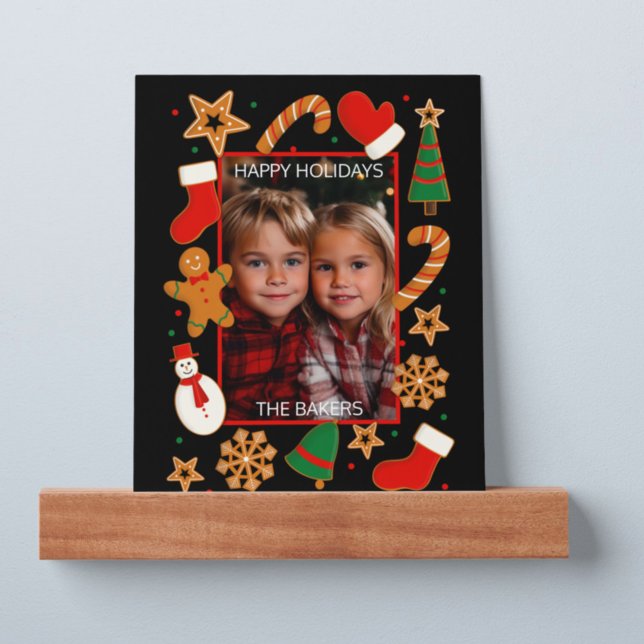 Baking Spirits Bright Cookie Custom Photo Picture Ledge (Creator Uploaded)