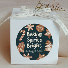 Baking Spirits Bright Cookie Exchange Gift Tag