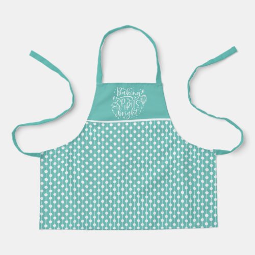 Baking Spirits Bright Festive Christmas Apron