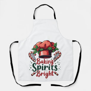 Baking Spirits Bright Funny Baking Chef Baker Apron