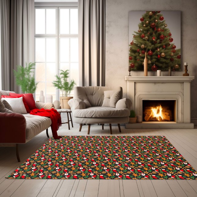Baking Spirits Bright Gingerbread Christmas Cookie Rug (Creator Uploaded)