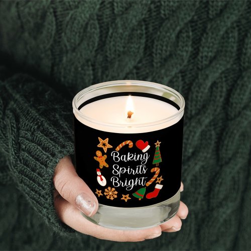 Baking Spirits Bright Gingerbread Christmas Cookie Scented Candle