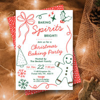 Baking Spirits Bright | Holiday Cookie Swap Party